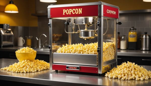 Comment fonctionnent les machines à popcorn et quelles sont les options disponibles ?