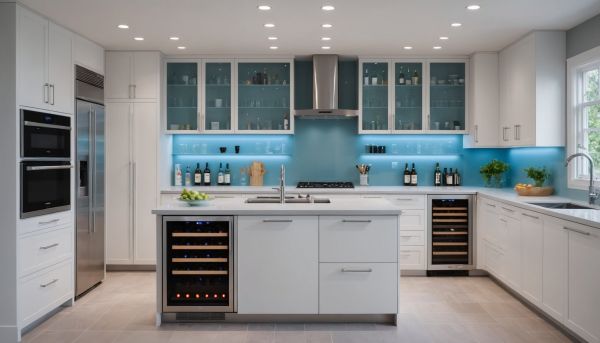 Optimiser l’espace de cuisine avec une cave à vin Climadiff encastrable